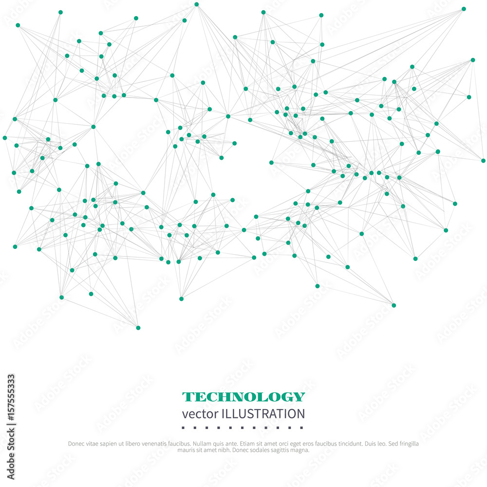 connected line and dots connected line and dots