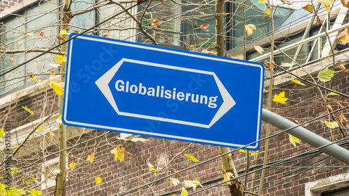 Schild 199 - Globalisierung