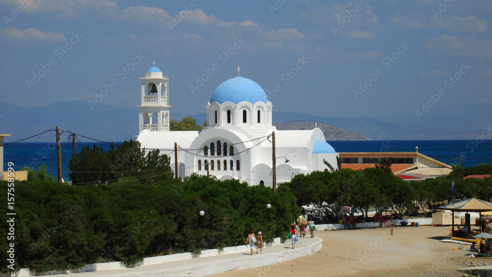 Photo from picturesque island of Agistri, Saronic gulf, Greece