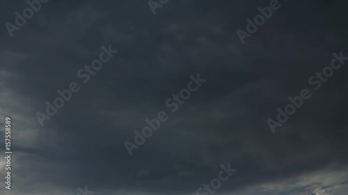 Sunset cloud time-lapse