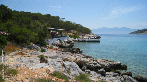 Photo from picturesque island of Agistri, Saronic gulf, Greece photo