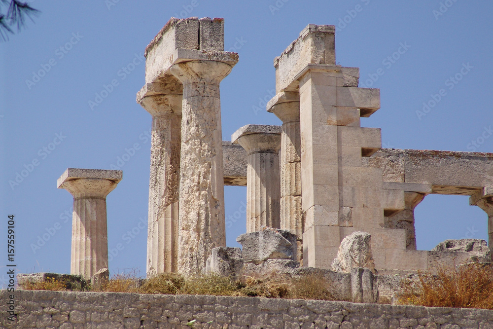 Photo from picturesque island of Aigina, Saronic gulf, Greece