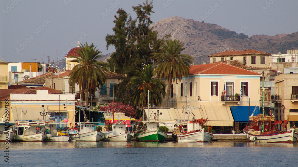 Photo from picturesque island of Aigina, Saronic gulf, Greece