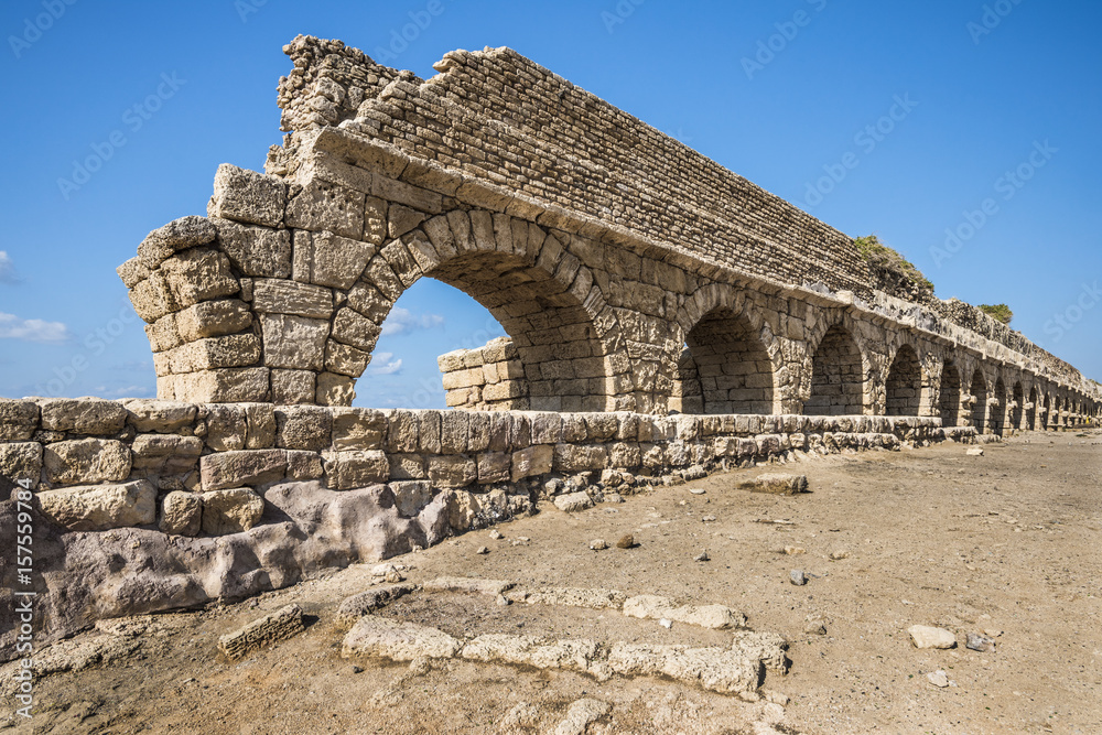 Акведук в древней Кесарии