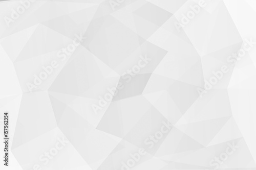 Abstract white polygon background on texture.