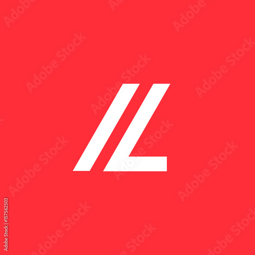 Letter L logo icon design template elements