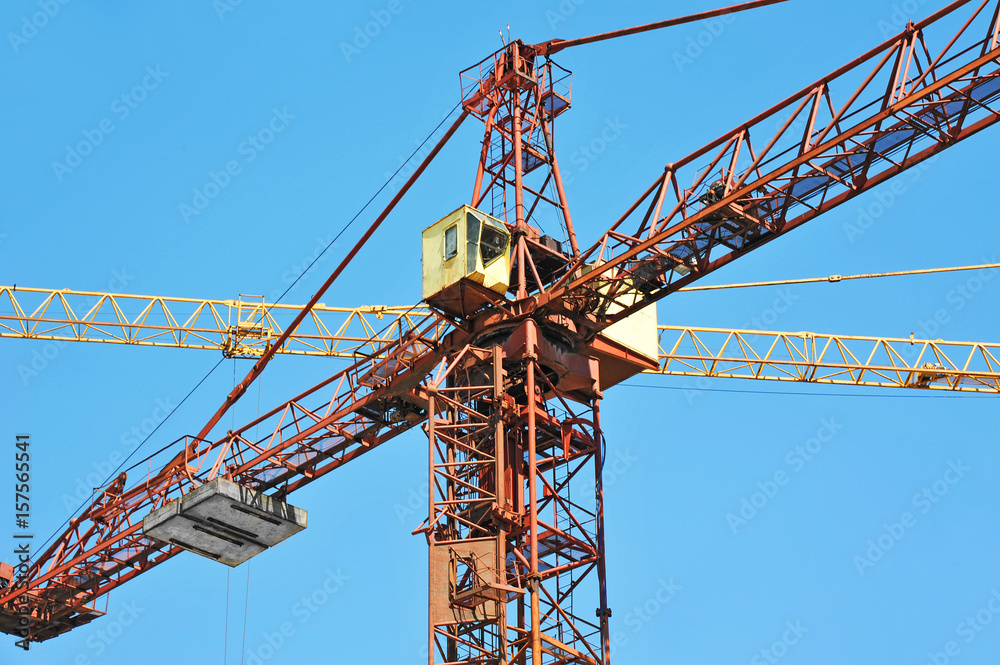 Construction tower crane