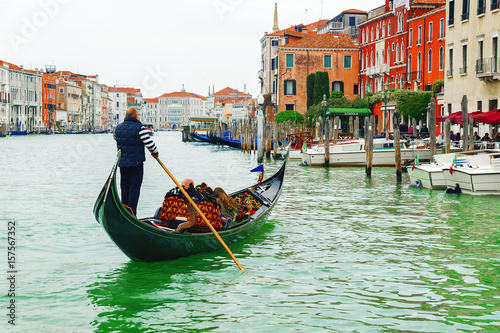 cloudy Morning Grand Canal in Venice © dimbar76