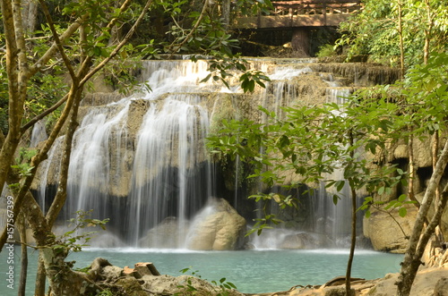 Erawan Waterfall, Kanchanaburi, Thailand photo