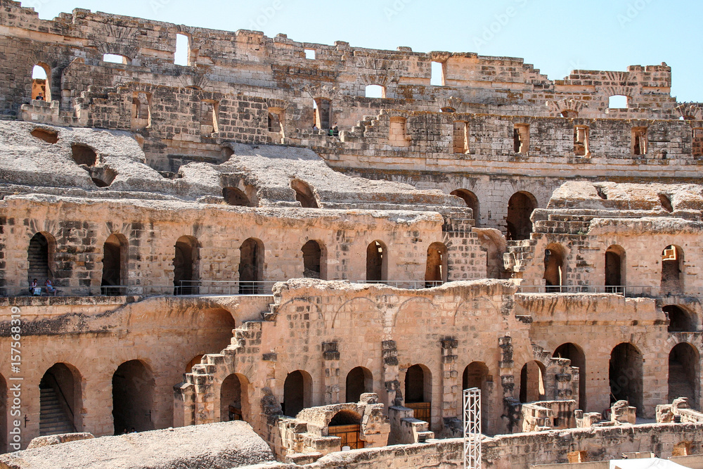 Coliseum of El Jem Tunisia