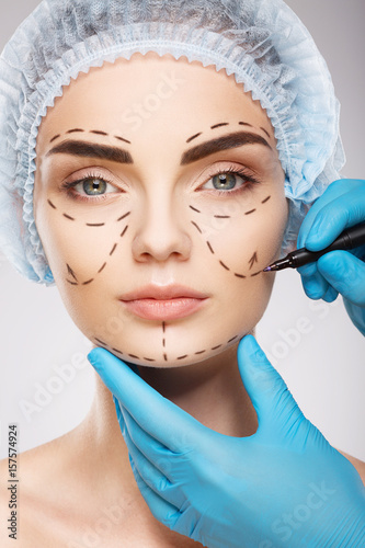 Plastic surgery concept