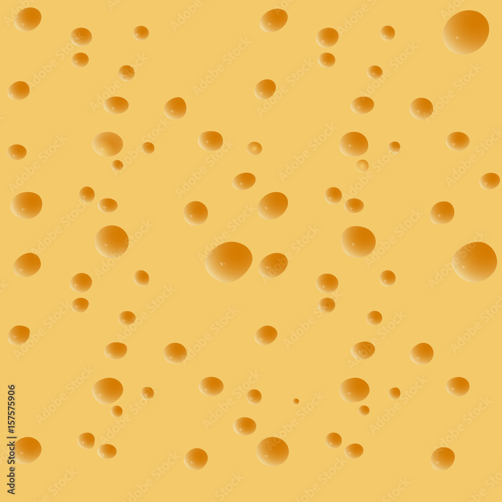 Cheese. Vector illustration.