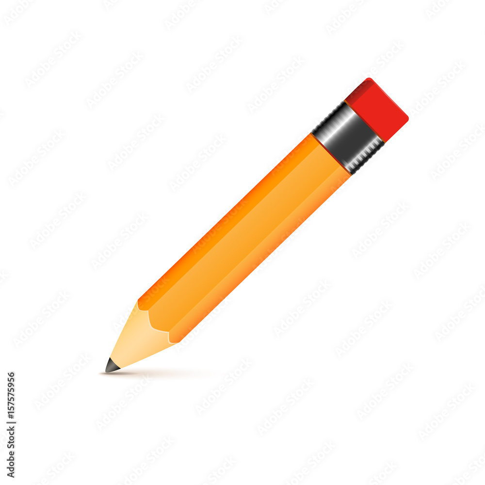 Pencil. Vector illustration. Pencil. Vector illustration.