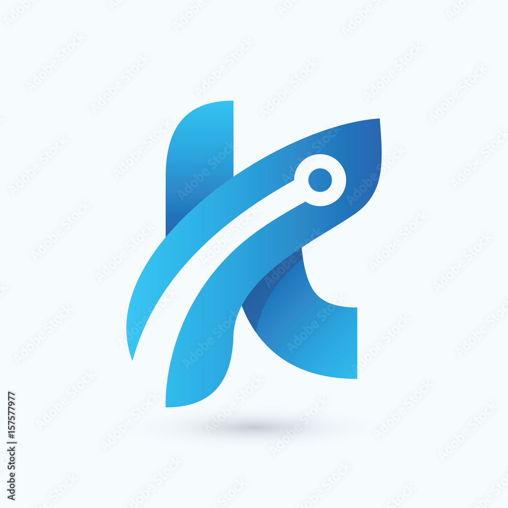 Obraz premium Letter K Logo