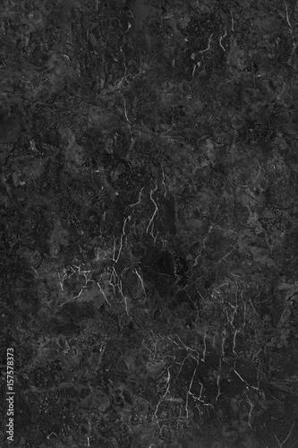 Black marble texture background High resolution © MG1408
