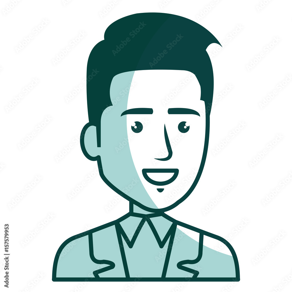 elegant businessman avatar character vector illustration design elegant businessman avatar character vector illustration design