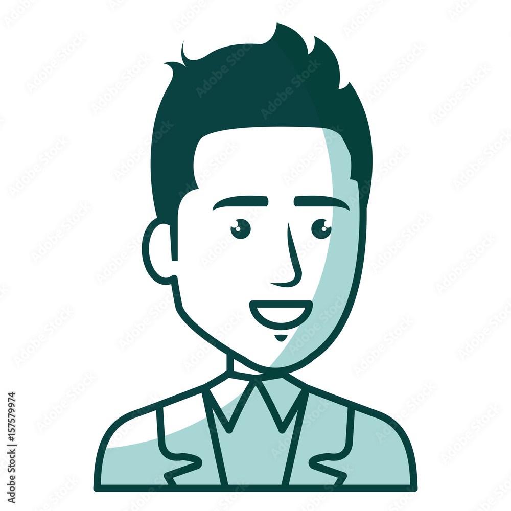 elegant businessman avatar character vector illustration design elegant businessman avatar character vector illustration design