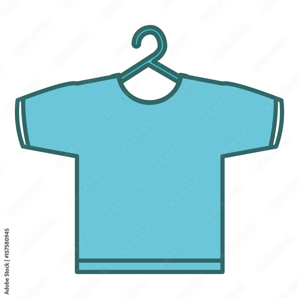shirt hanging in the laundry vector illustration design shirt hanging in the laundry vector illustration design