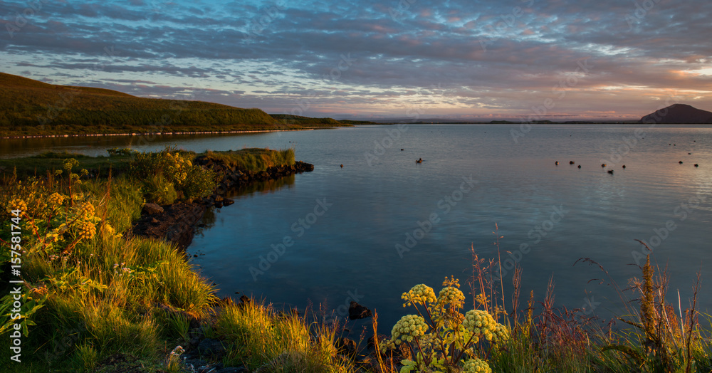 Obraz premium Myvatn Lake, Iceland