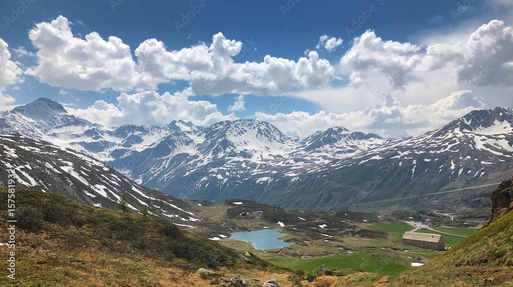 Simplon pass landscape (switzerland) Simplon pass landscape (switzerland)