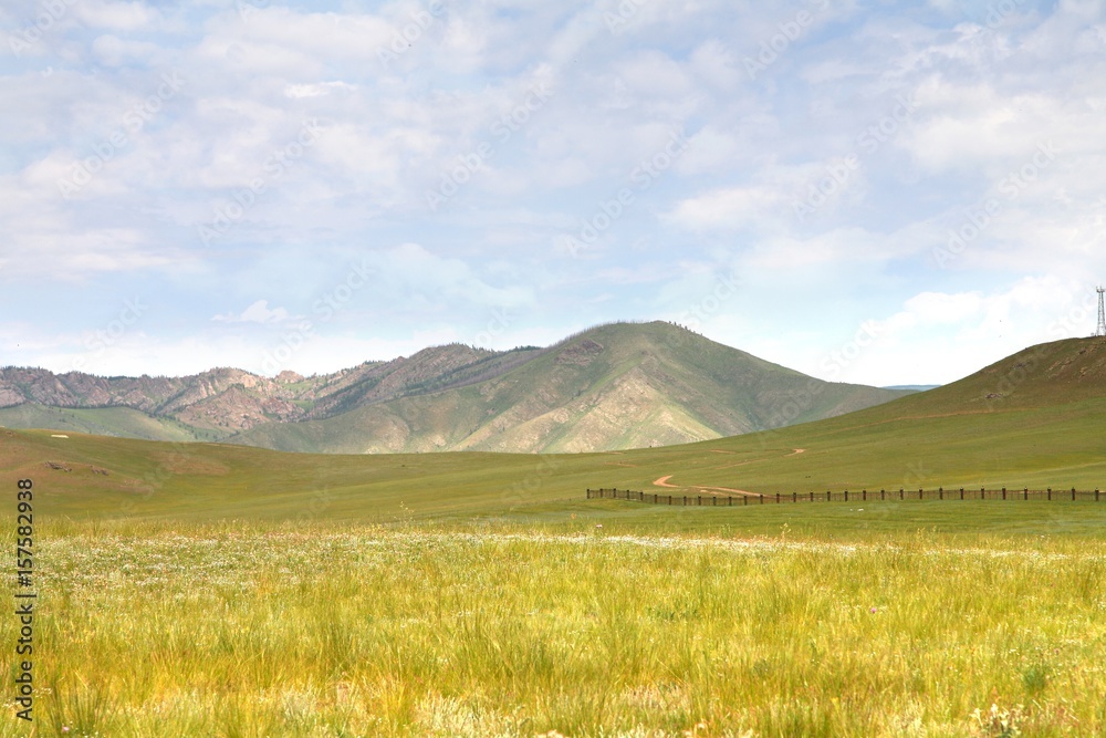Gorkhi-Terelj National Park at Ulaanbaatar , Mongolia