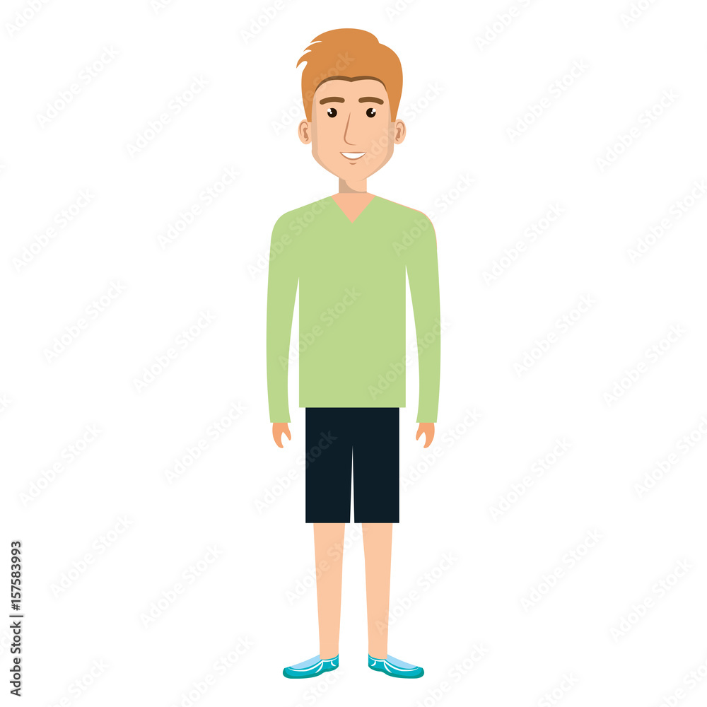 young man avatar character vector illustration design young man avatar character vector illustration design