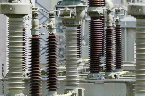 Umspannwerk Elektrizitätswerk Makro