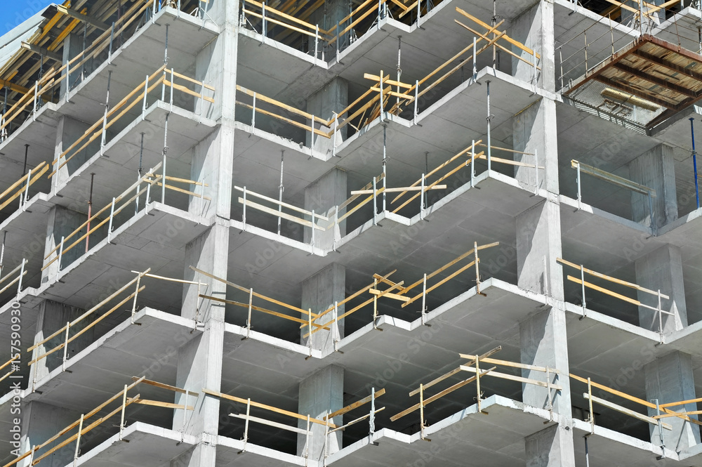 Fototapeta premium Construction site work