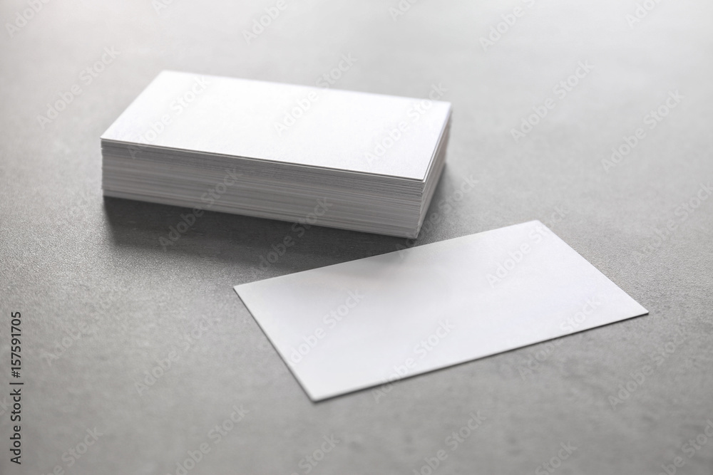 Set of blank items for branding on light background Set of blank items for branding on light background