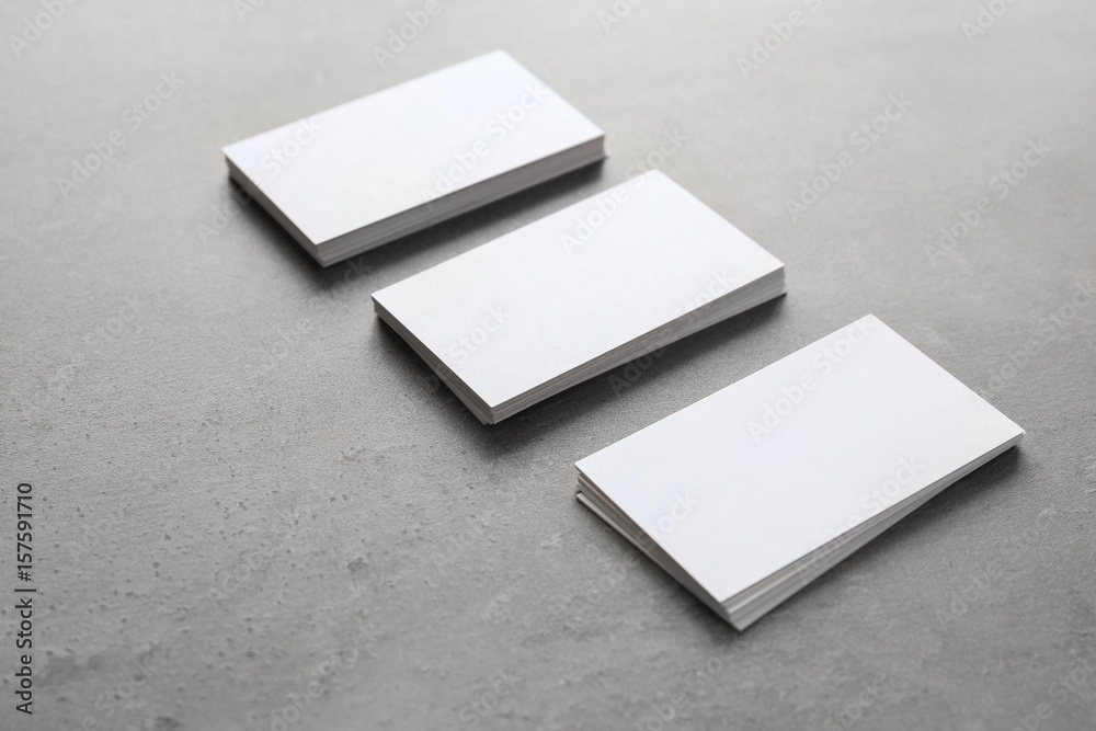 Set of blank items for branding on light background Set of blank items for branding on light background