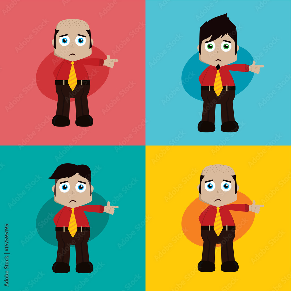 businessman manager at work cartoon vector art businessman manager at work cartoon vector art
