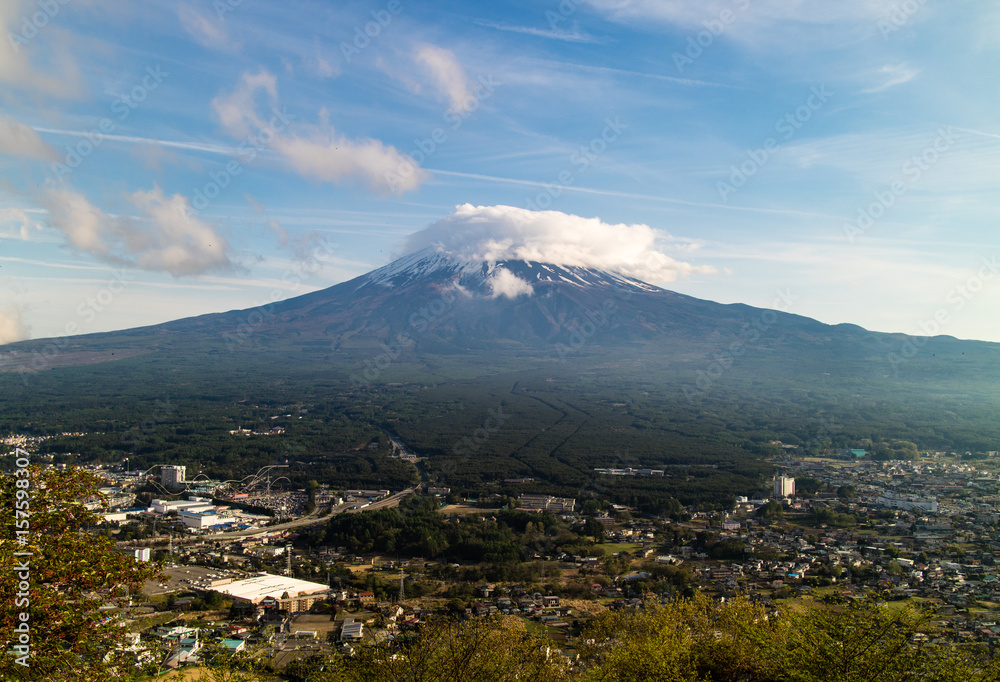 Mt. Fuji Being Shy Mt. Fuji Being Shy