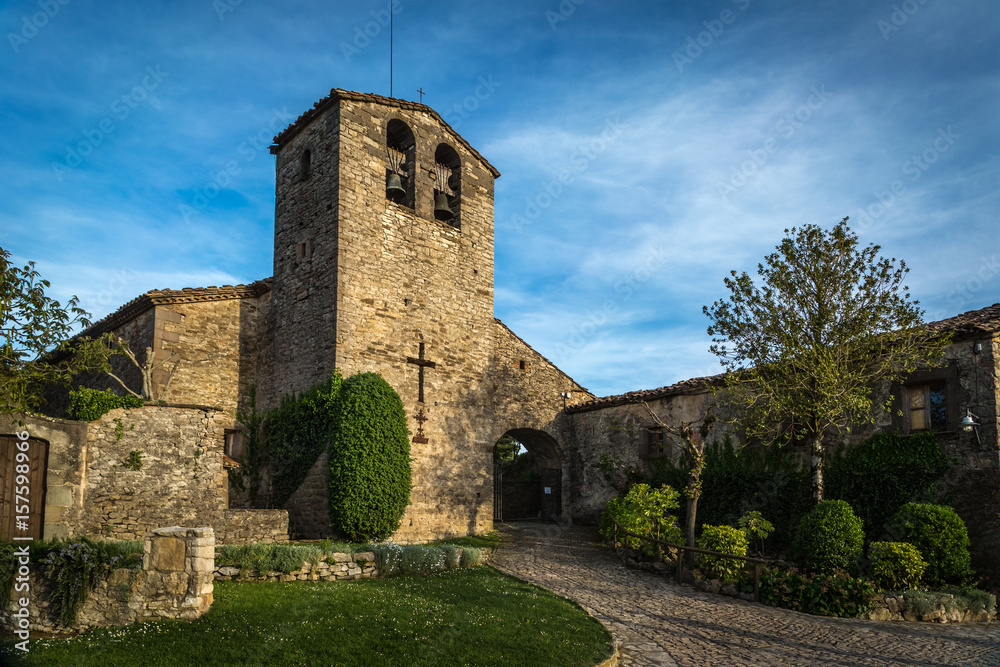 Church in Travertet, Catalonia, Spain