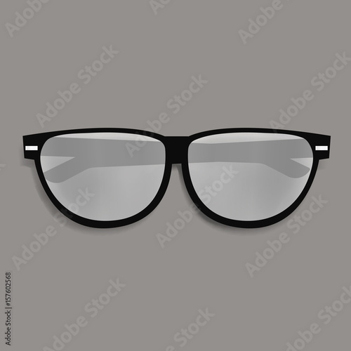 Eyewaer glasses vector illustration icon
