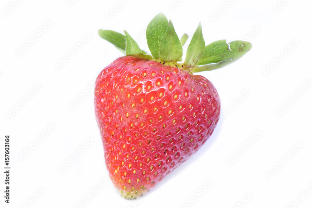 Fresh strawberry isolated on white background Fresh strawberry isolated on white background