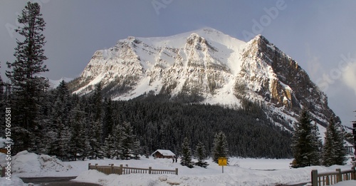 Mount Fairview, Lake Louise, near Banff Alberta, Rocky Mountains