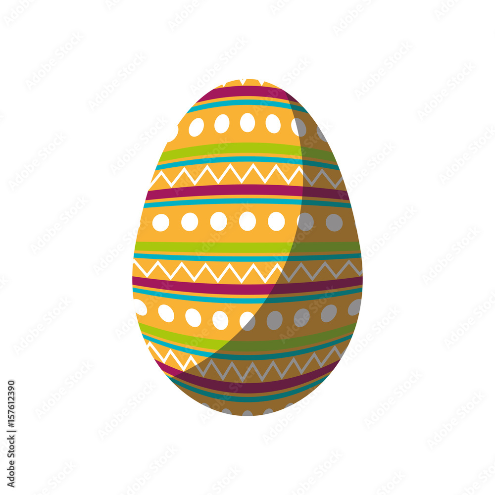 Egg easter day icon vector illustration graphic design