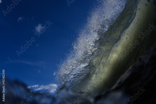 déferlementn d'une vague