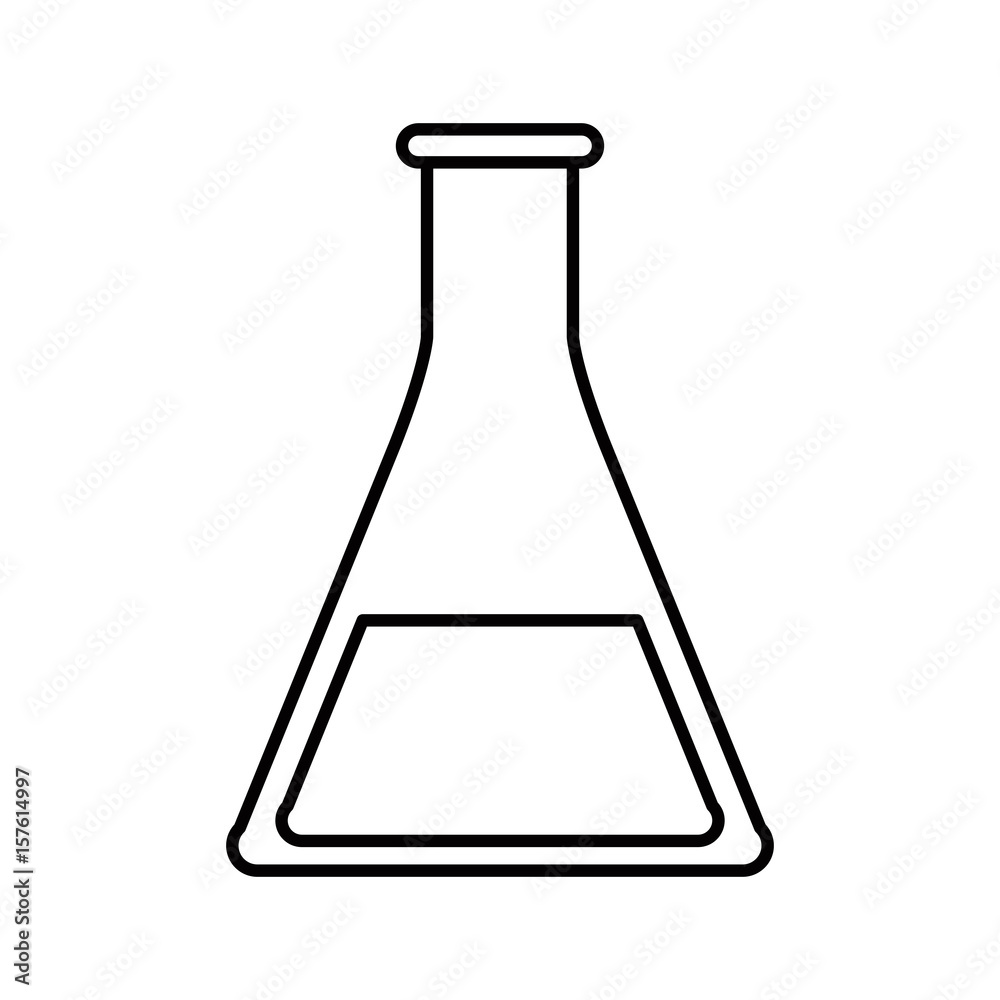 Sketch of a Chemical Laboratory Object. Pharmaceutical Flasks, Beakers and  Test Tubes Stock Vector - Illustration of chemistry, drawn: 231944508