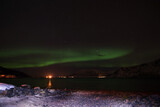 Polarlichter bei Aun, Harstad, Norwegen