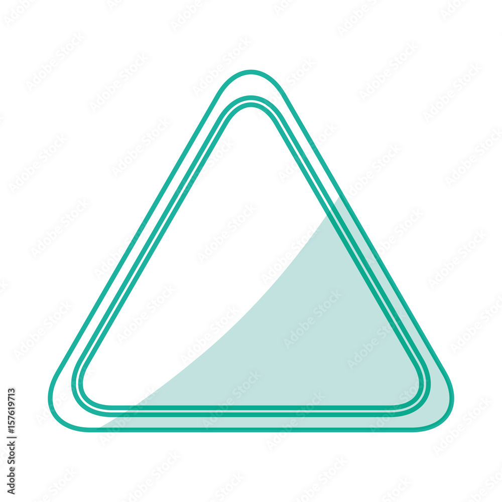triangle notification signal vector illustration graphic design icon triangle notification signal vector illustration graphic design icon