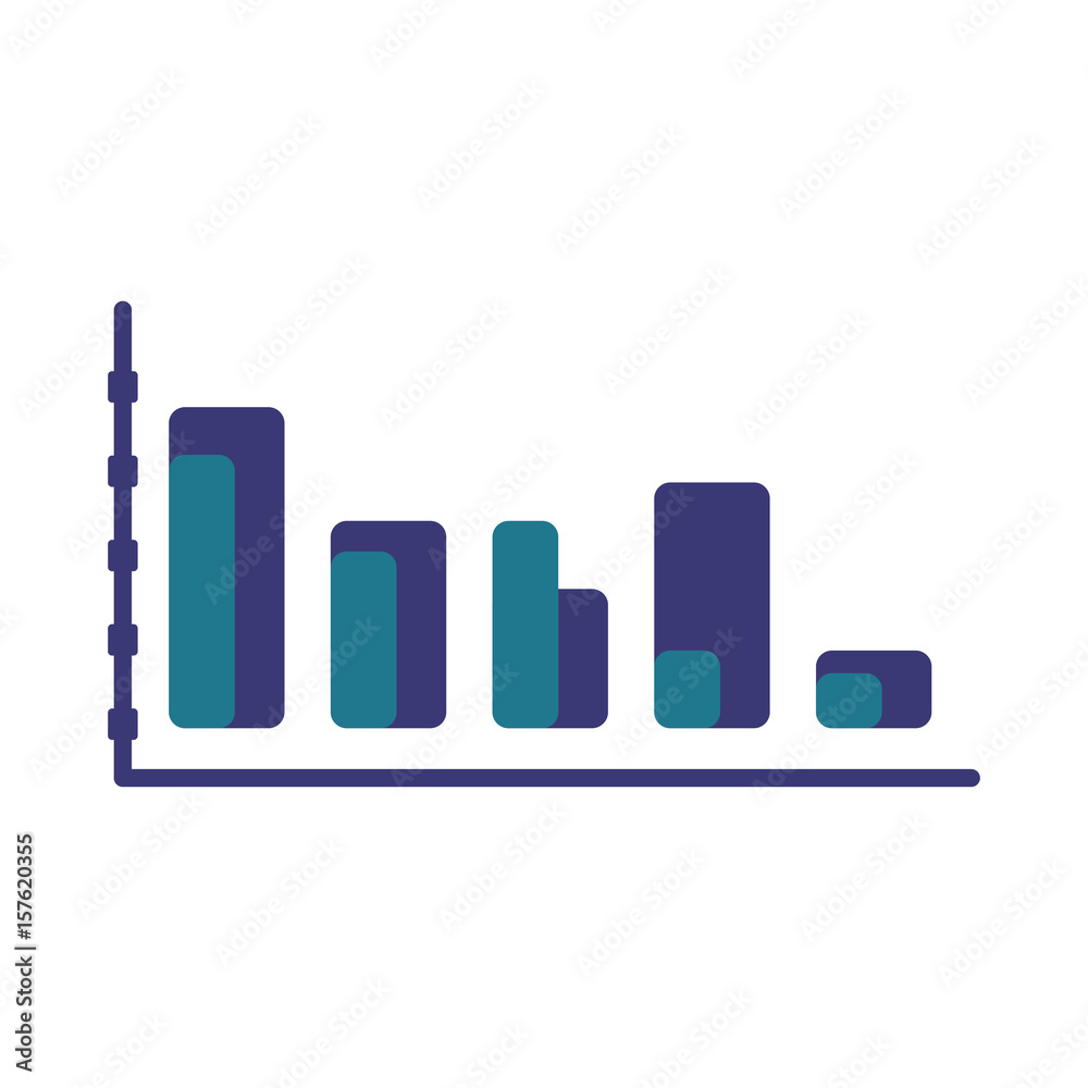statistics trend growing vector illustration graphic design icon statistics trend growing vector illustration graphic design icon