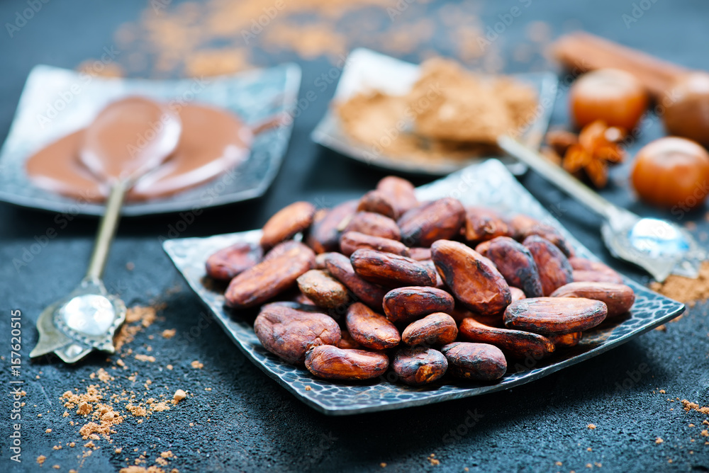 Obraz premium cocoa beans