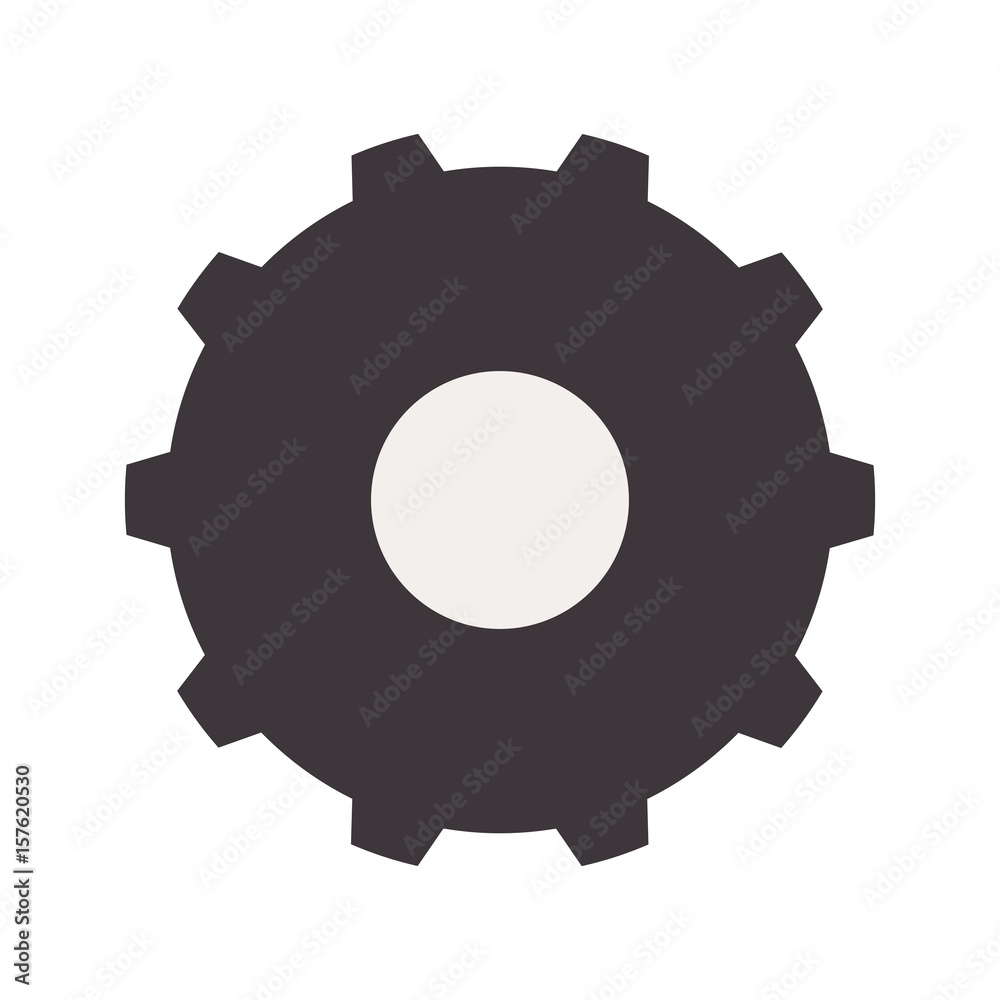gear wheel rotation vector illustration graphic design icon gear wheel rotation vector illustration graphic design icon