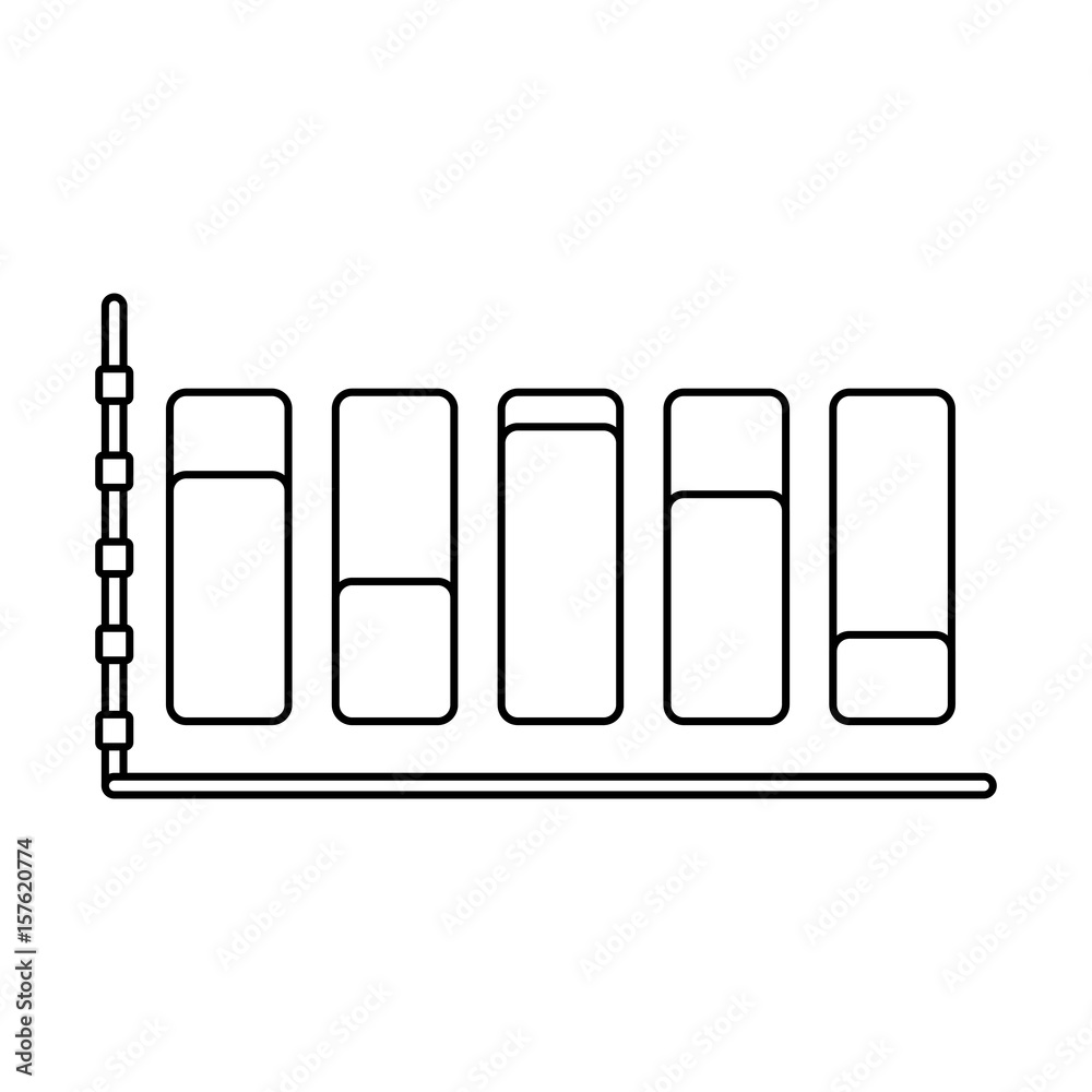 statistics trend growing vector illustration graphic design icon statistics trend growing vector illustration graphic design icon
