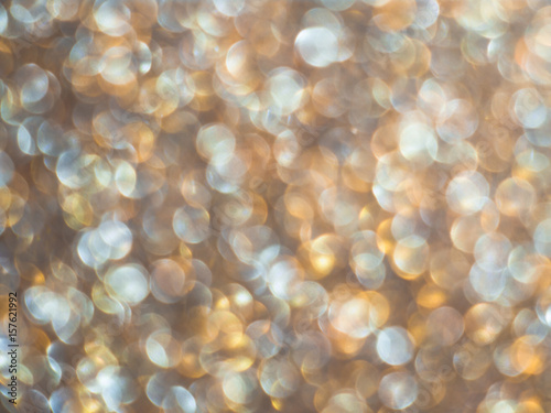 gold bokeh abstract background defocused lights