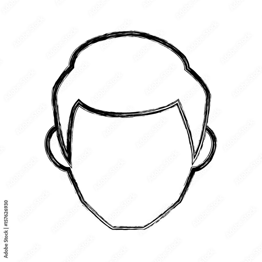 Man faceless avatar vector illustration graphic design Man faceless avatar vector illustration graphic design