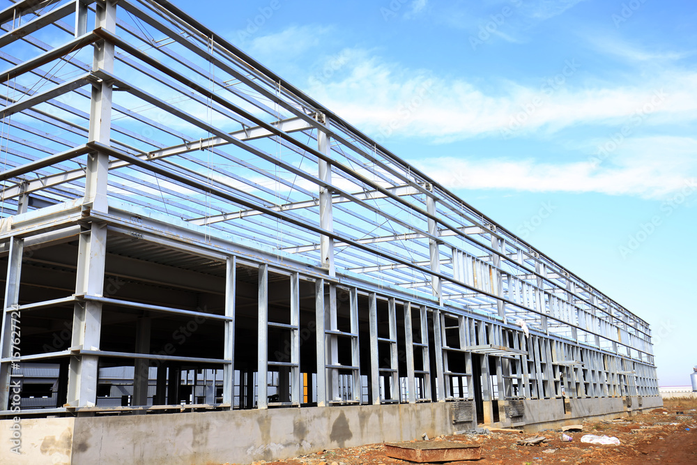 Fototapeta premium The steel structure