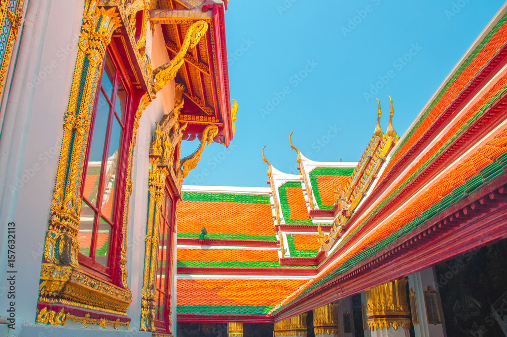 custom made wallpaper toronto digitalWat Phra Kaew, Temple of the Emerald Buddha at Royal Grand Palace   Bangkok, Asia Thailand.