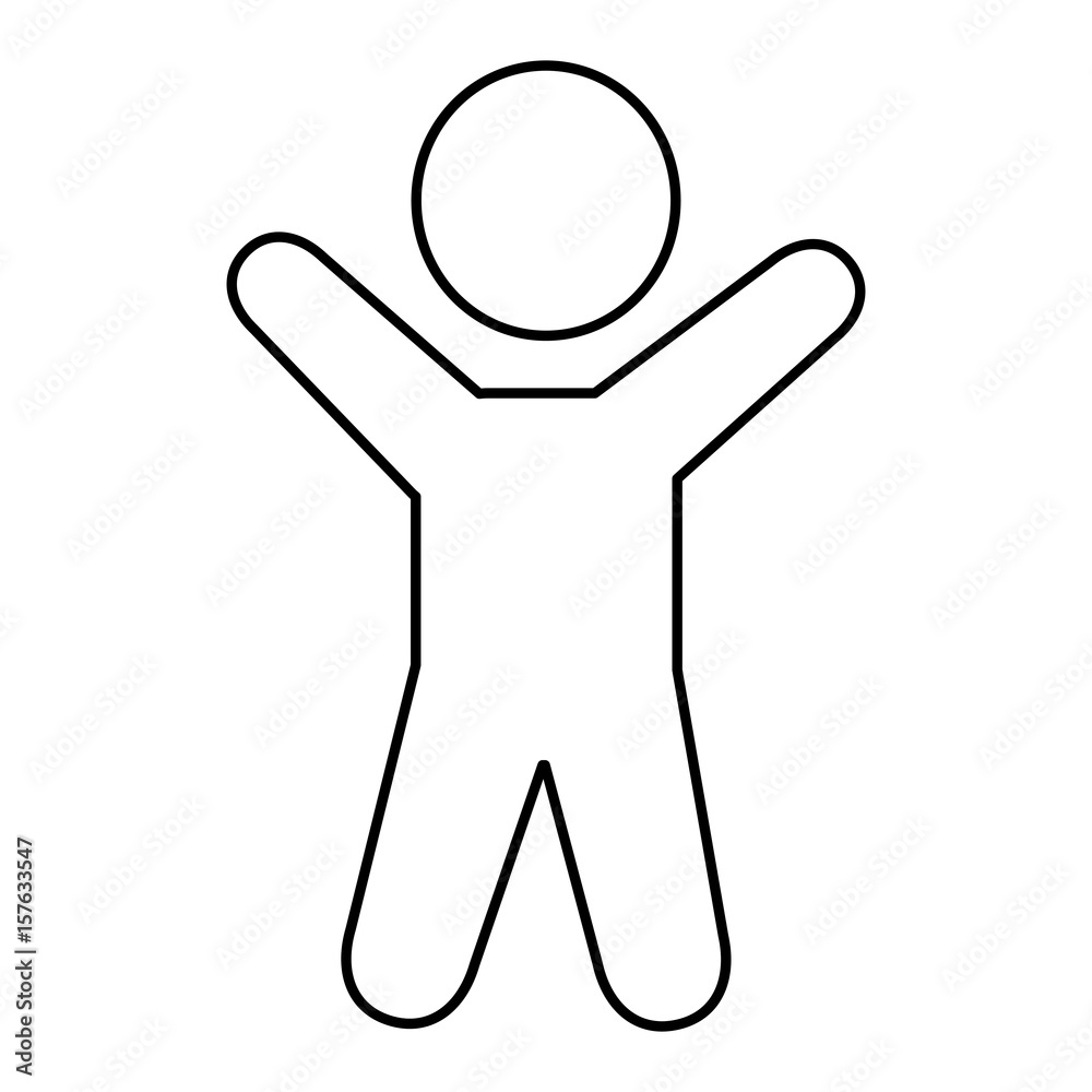 human figure silhouette icon vector illustration design human figure silhouette icon vector illustration design